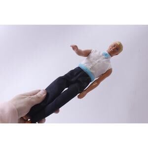 Barbie Ken Great Date Doll, wearing White Shirt with Bow Tie and Black Pants,